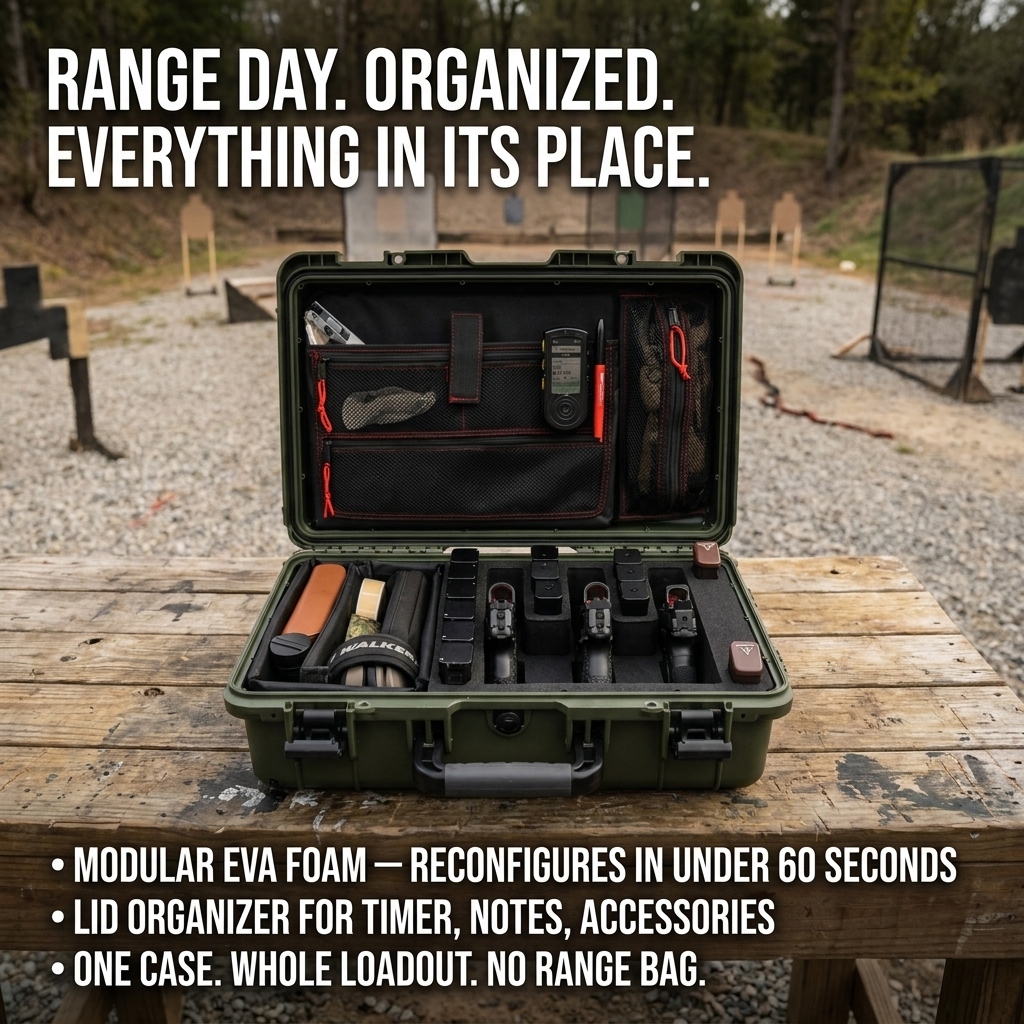 22" M1 Systems Pistol Case
